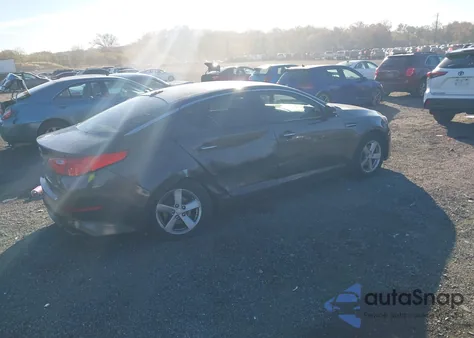 2014 Kia Optima Lx из США, поврежденный, VIN 5XXGM4A76EG300492